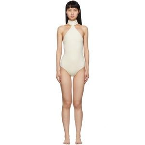 Rudi Gernreich Black Choker One-Piece Swimsuit